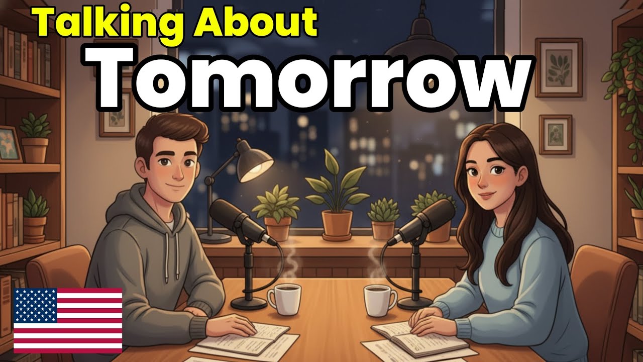 Talk About Tomorrow in English | Calm Speaking for Beginners