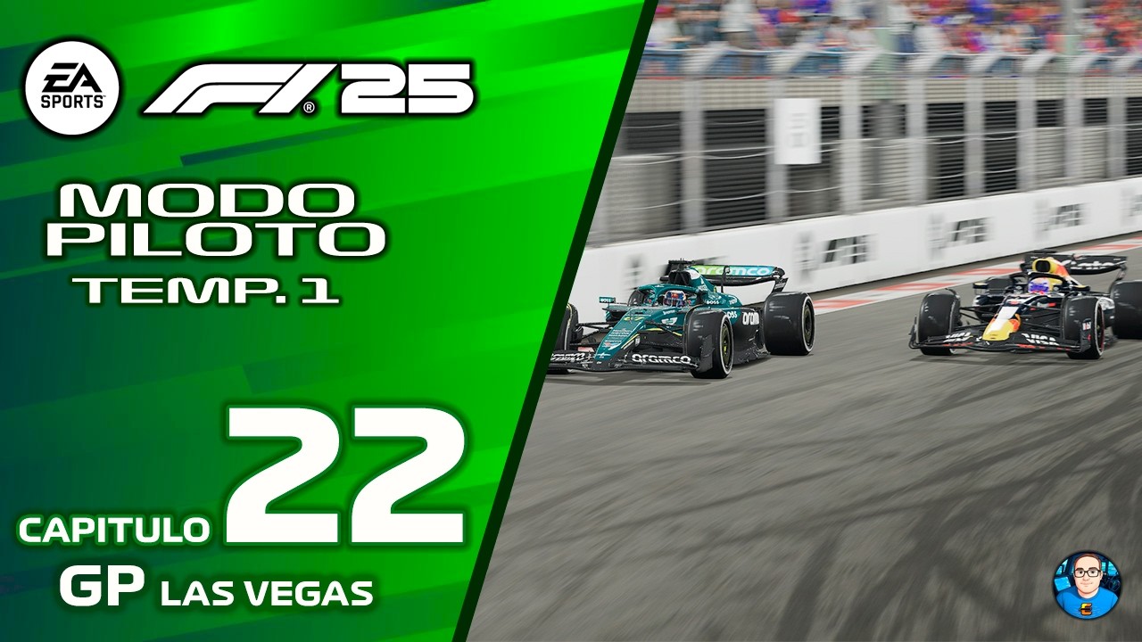F1 25 | Pepe Martí - Aston Martin - T1 - Cap 22 Hora de penalizar | GP Las Vegas