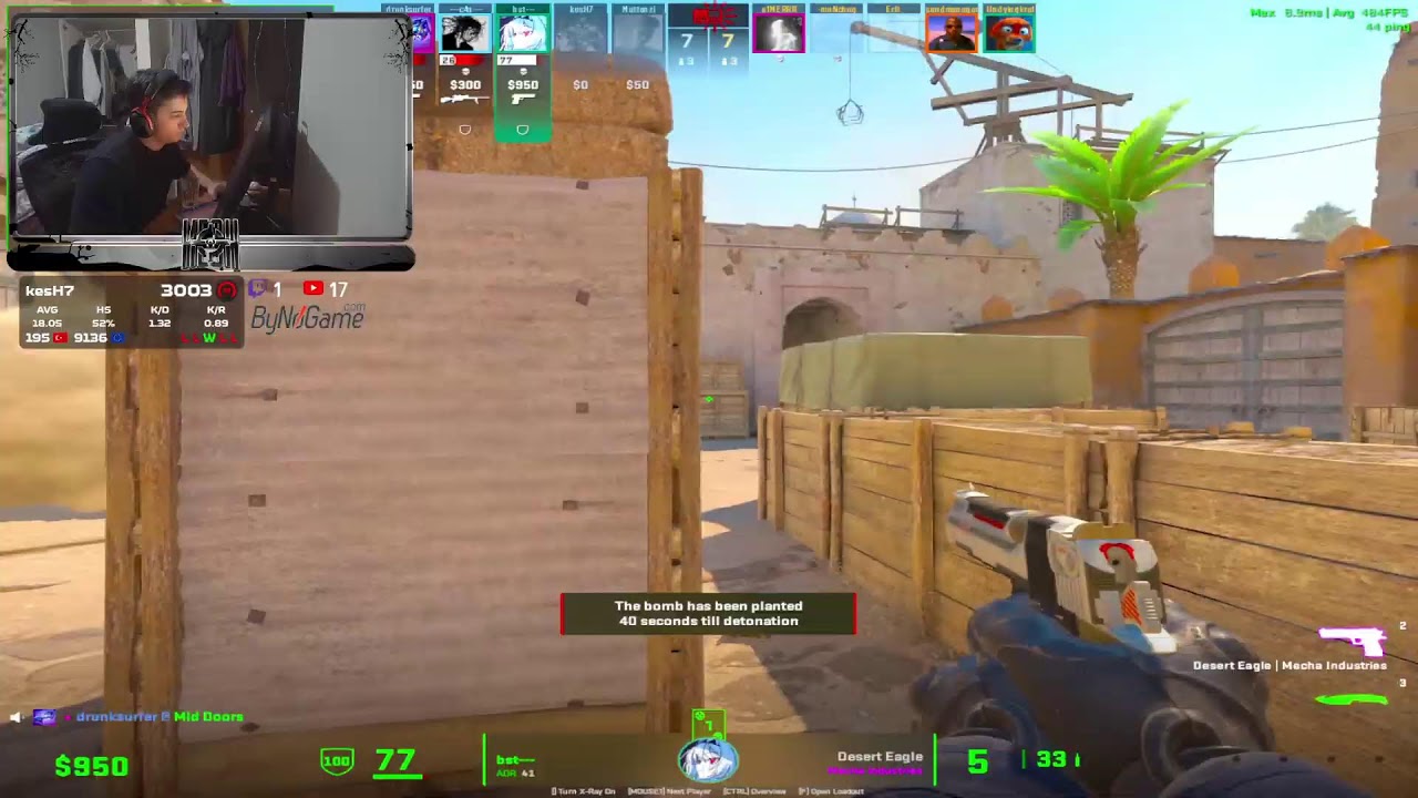 FACEIT Grind Anubis geldi🔴/ twitch: keshCS