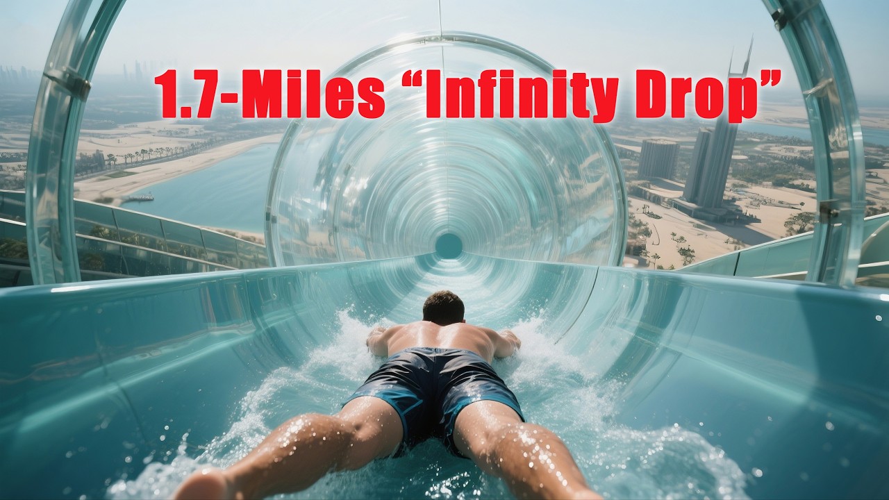 The World&rsquo;s Craziest Waterslide &ndash; Infinity Drop, Dubai