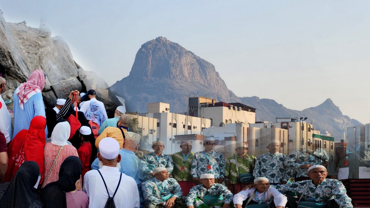 جبل النور مسار مختصر وسهل للوصول إلى غار حراء أعلى قمة جبل النور