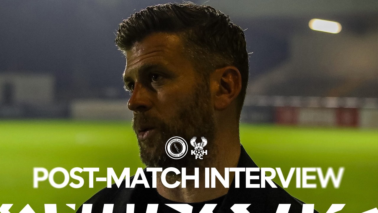INTERVIEW | Luke Garrard post - Kidderminster (H) | Enterprise National League | 29 September 2026