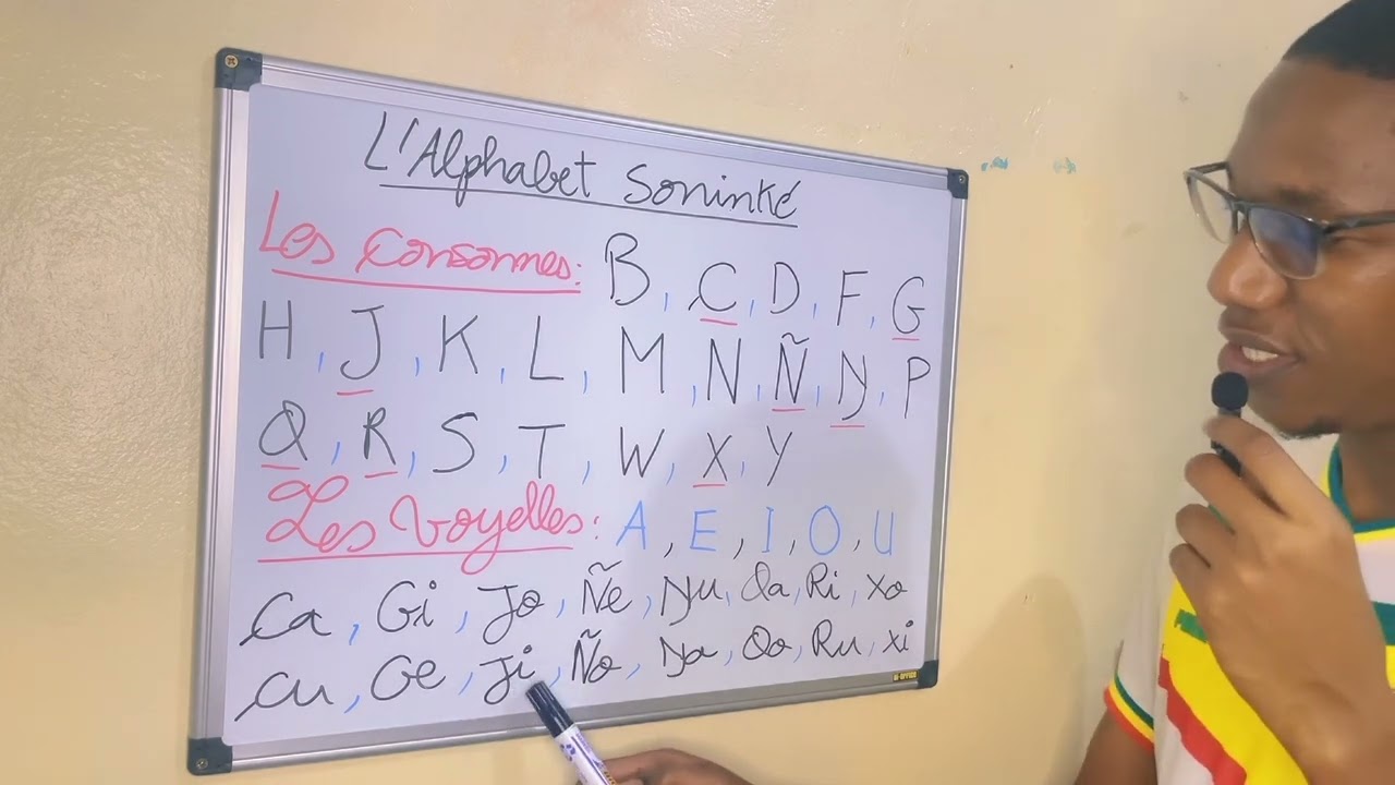 Apprendre le Sonink&eacute; - Le&ccedil;on 02 : Les consonnes et les voyelles de l&rsquo;Alphabet Sonink&eacute; #sonink&eacute;