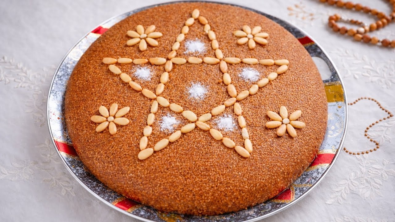  سلو أو زميتة مغربية فاسية صحية بالشعير وايلان وزيت العود😋اللهم بلغنا رمضان بالصحة والعافية 🤲