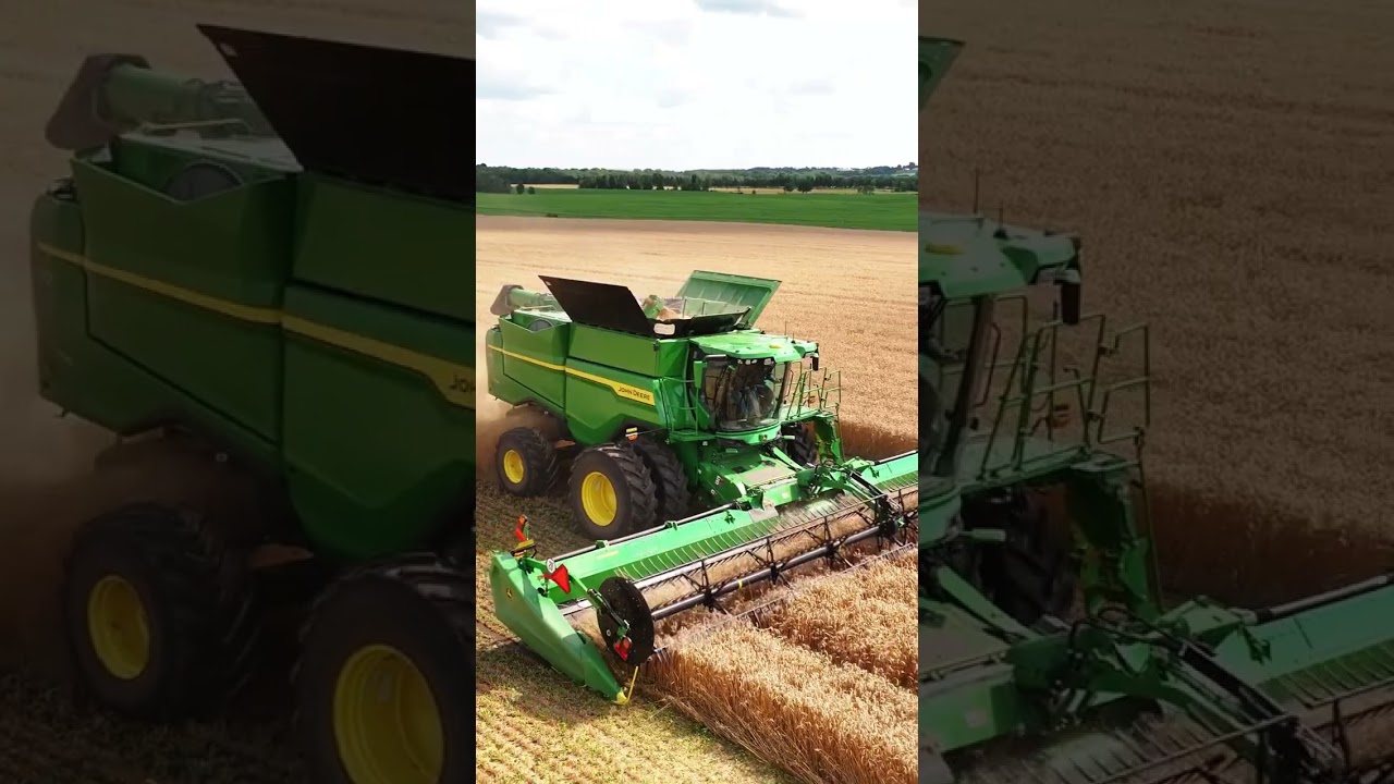 Nouvelle moissonneuse-batteuse S7 de John Deere | Le Groupe Agritex