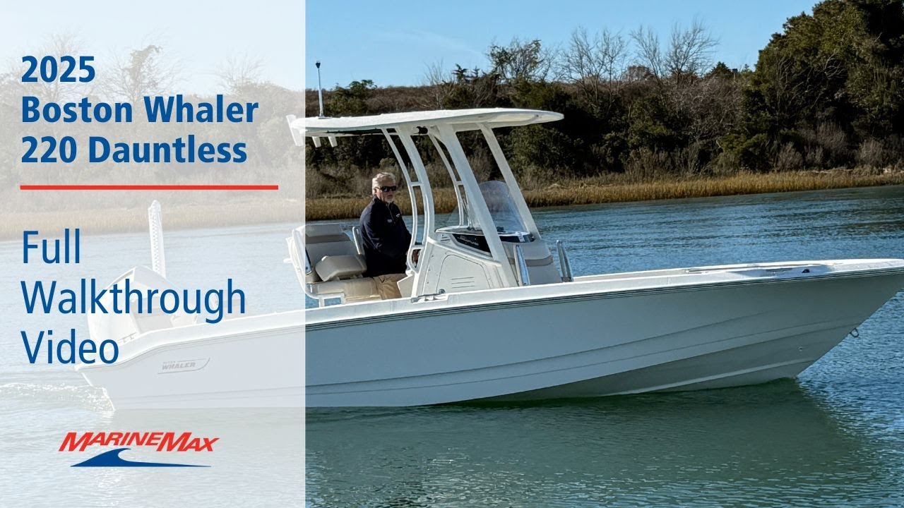 2025 Boston Whaler 220 Dauntless | MarineMax  Wrightsville Beach
