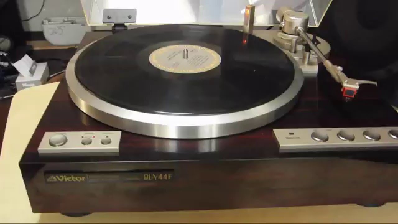 ビクター　高級レコードプレーヤー　QL -Y44F　の説明と内部の解説
