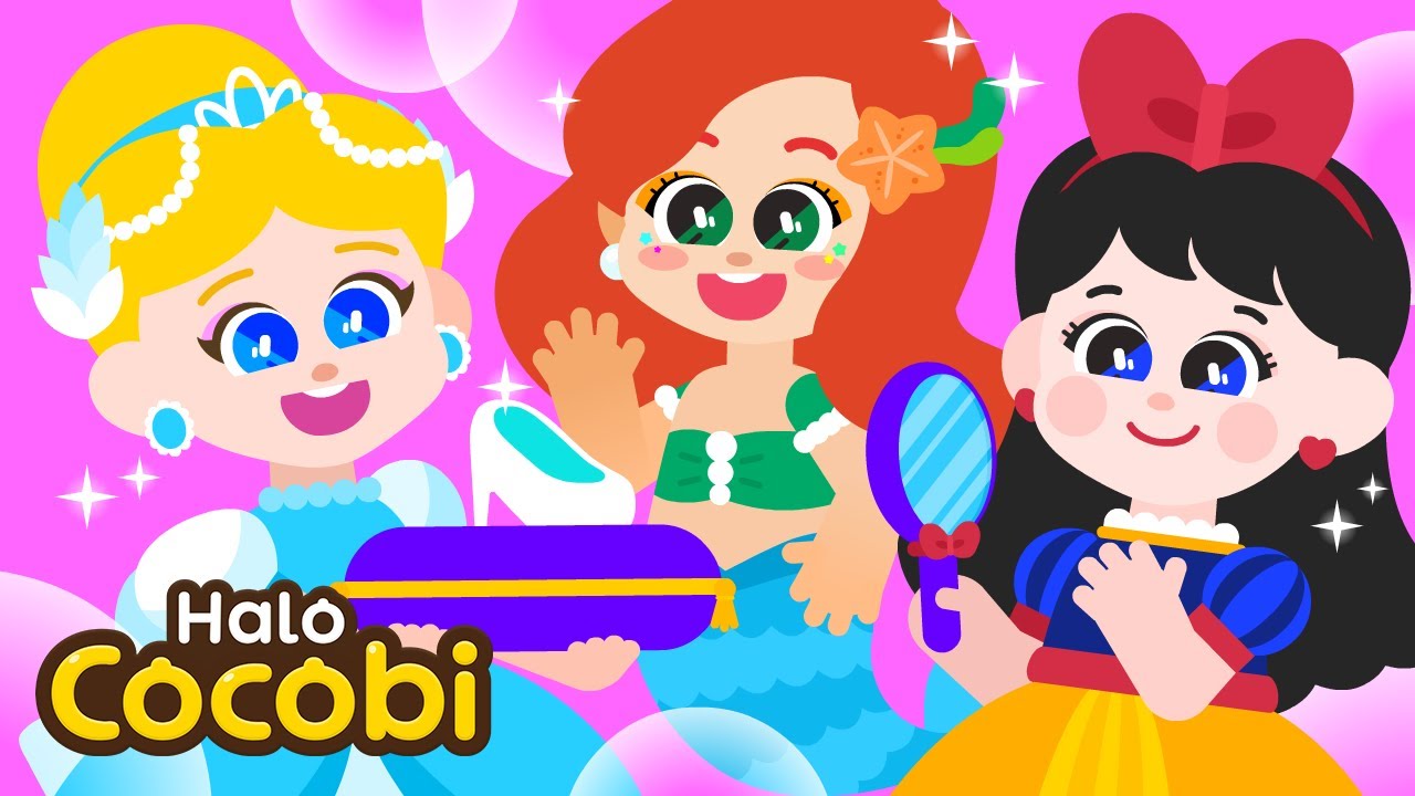 Siapakah Putri Terbaik?👑 Lagu Putri Salju, Duyung | Kartun & Lagu Anak | Kids Song | Halo Cocobi