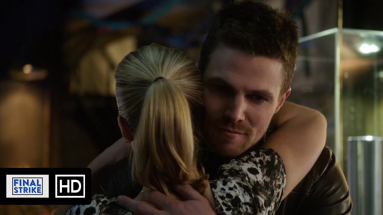 Oliver Goes To The Arrow Cave Scene | Arrow 3x12