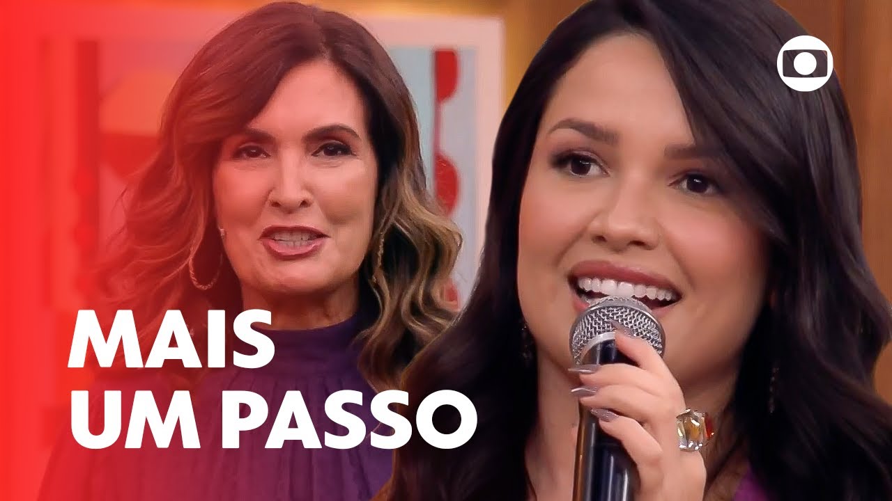 Juliette fala de sua estreia nos palcos e turnê | Encontro com Fátima Bernardes | TV Globo