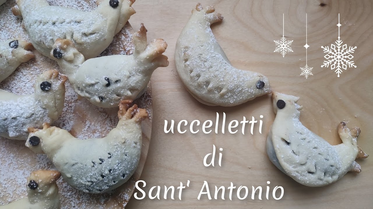 UCCELLETTI DI SANT'ANTONIO LI CILLITT' (ricetta senza uova)