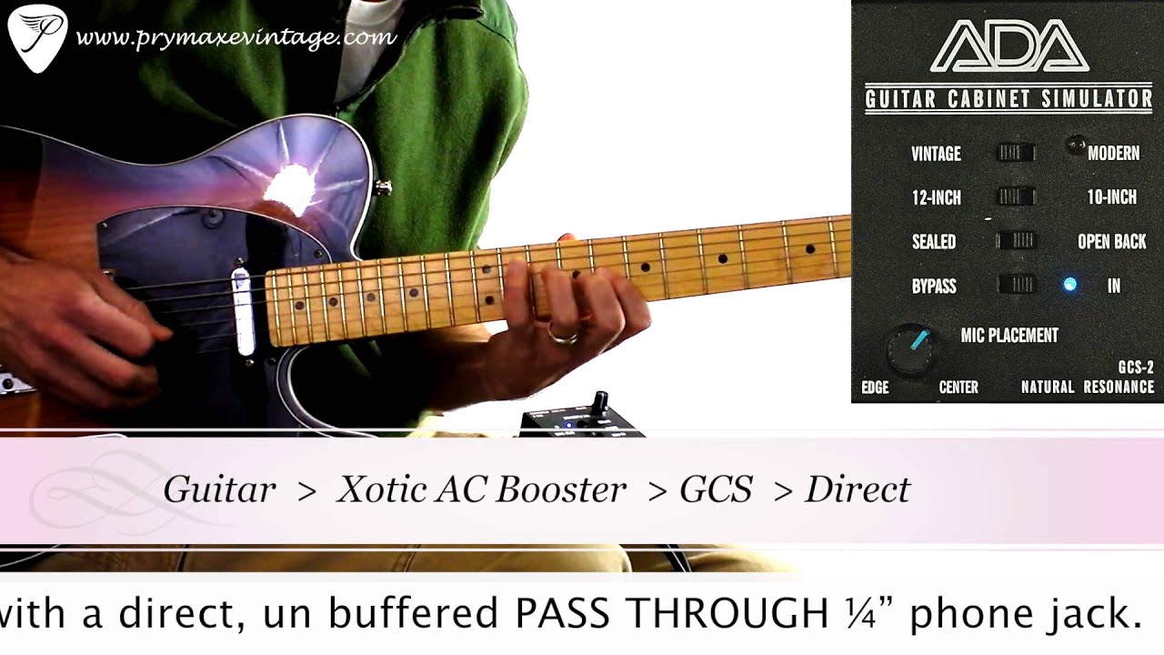 A/DA GCS-2 Guitar Cabinet Simulator