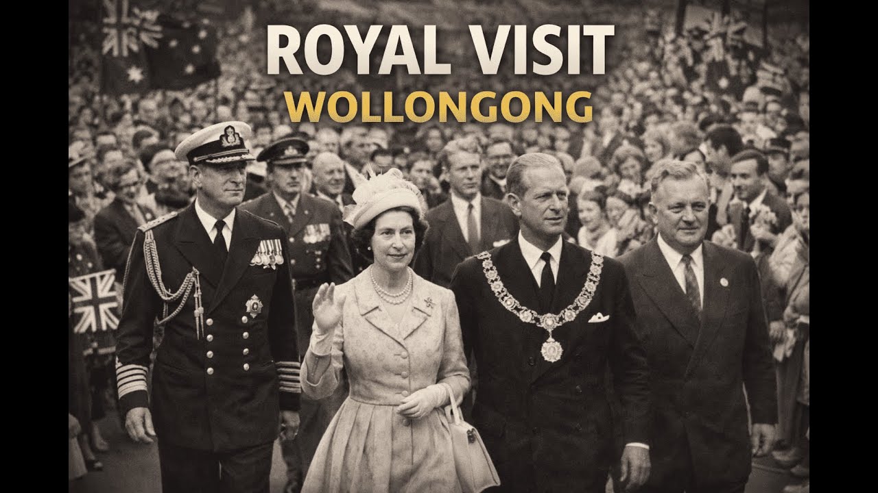 The Royal Visit to Wollongong | A Historic Moment in the City | Yesterday stories
