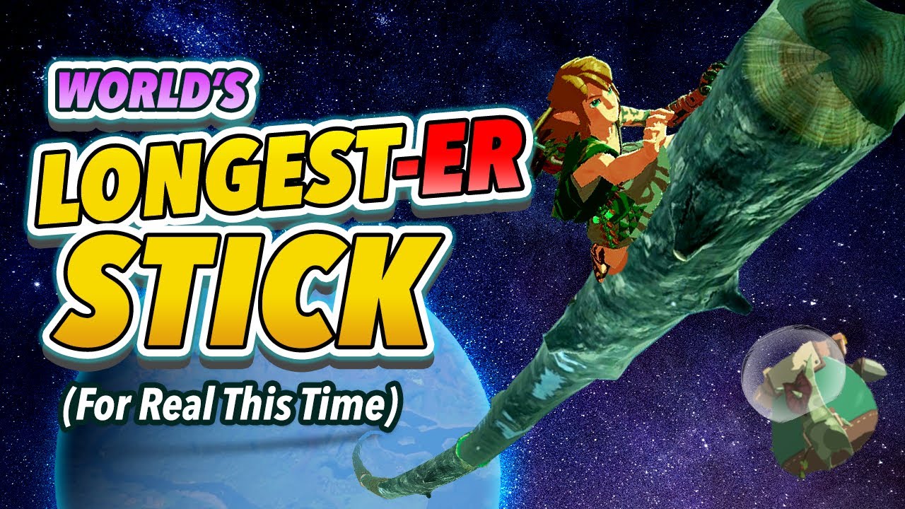 The REAL World's Longest Stick in Tears of the Kingdom!