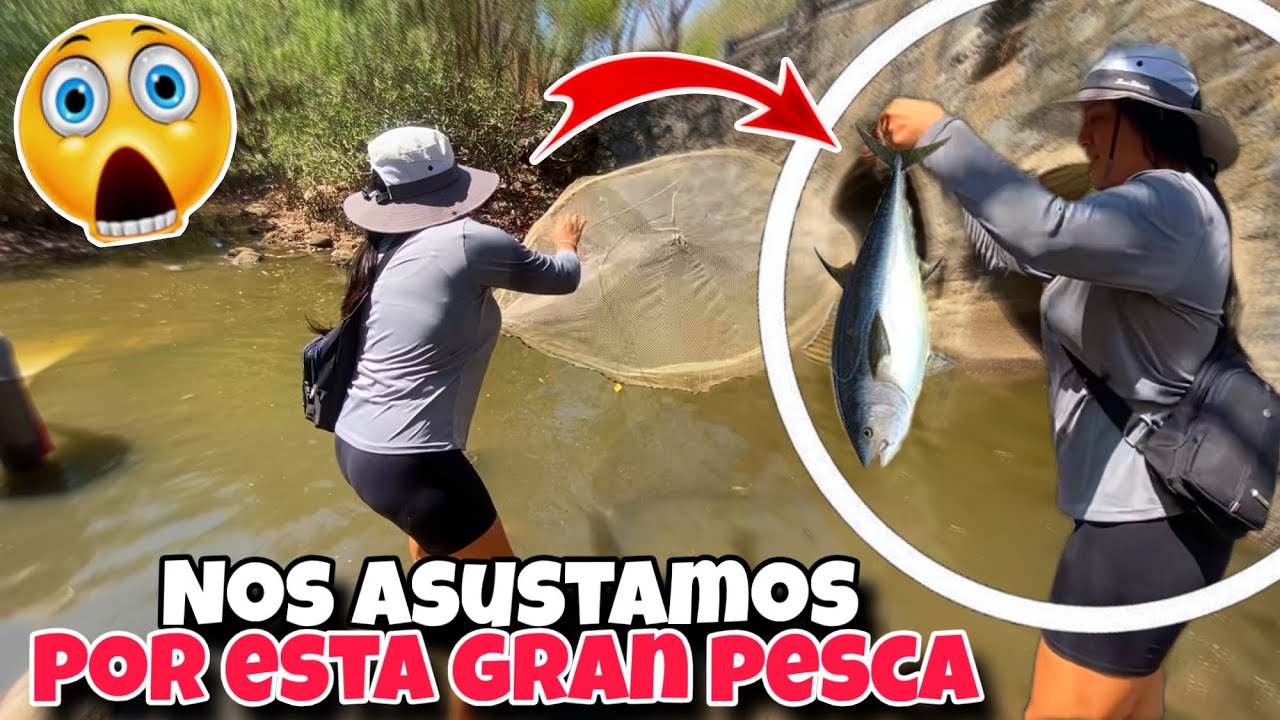 🔥Los chicos están contentos😱 por esta gran pesca nos acompaña el papa’ de Johana a esta aventura🤭