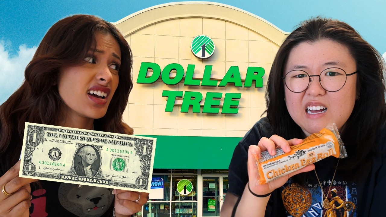 Питаться ТОЛЬКО продуктами из магазина Dollar Tree в течение 24 ЧАСОВ
