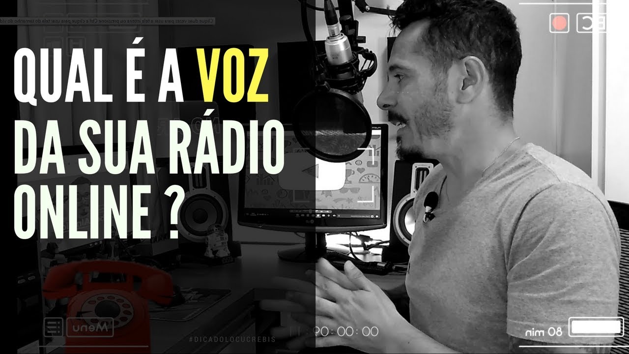 WEB RÁDIO: Qual é a VOZ da sua RÁDIO ONLINE? | Dica do LOCUCREBIS #43