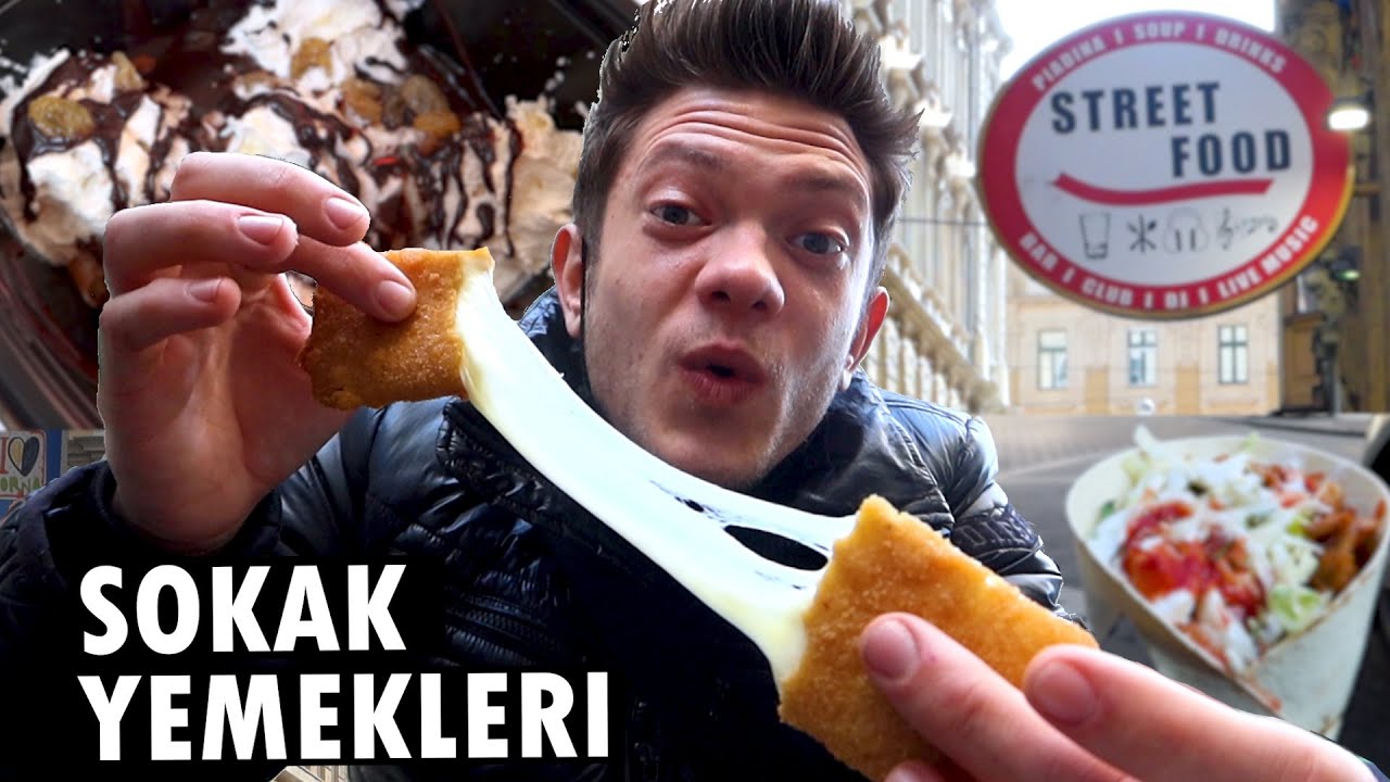 TÜRKLERİN %100 SEVECEĞİ BUDAPEŞTE SOKAK YEMEKLERİ!!!
