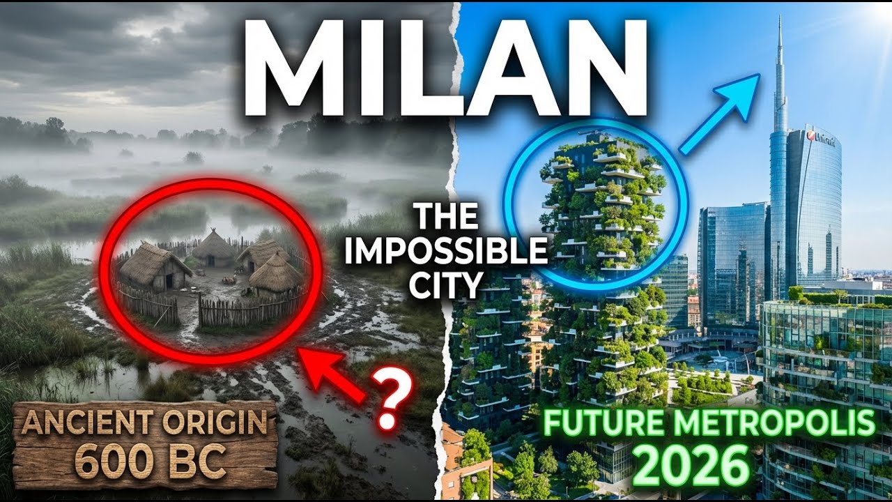 Evolution of MILAN: 600 BC to 2026 (3D Timelapse)
