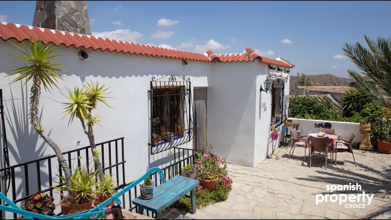 Spanish Property Choice Video Property Tour - Cortijo A927 Oria, Almeria, Spain. 135,000€