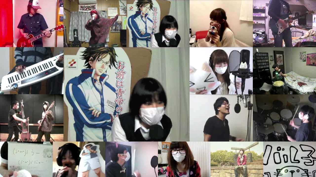 [HD]Haiyore! Nyaruko san OP [Taiyou Iwaku Moeyo Chaos] Band cover