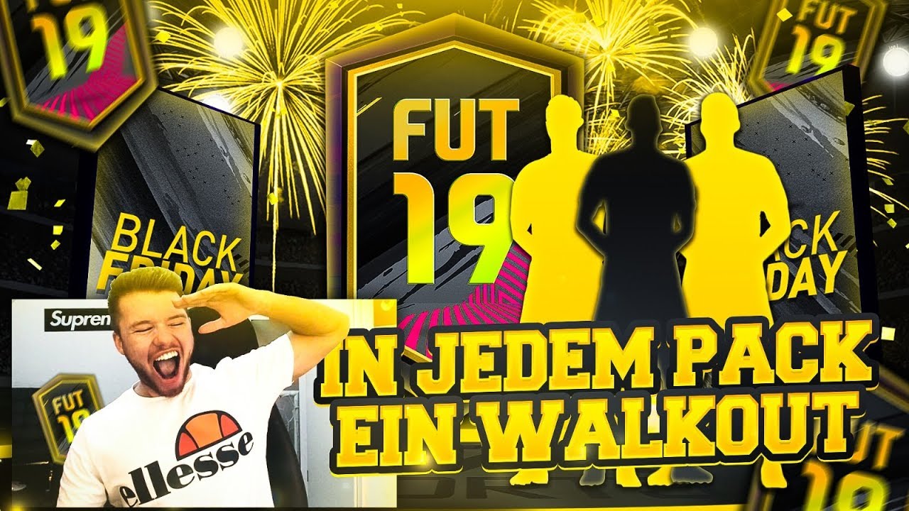 FIFA 19: Walkout in FAST jedem Pack 😱😱 Best of Black Friday Pack Opening