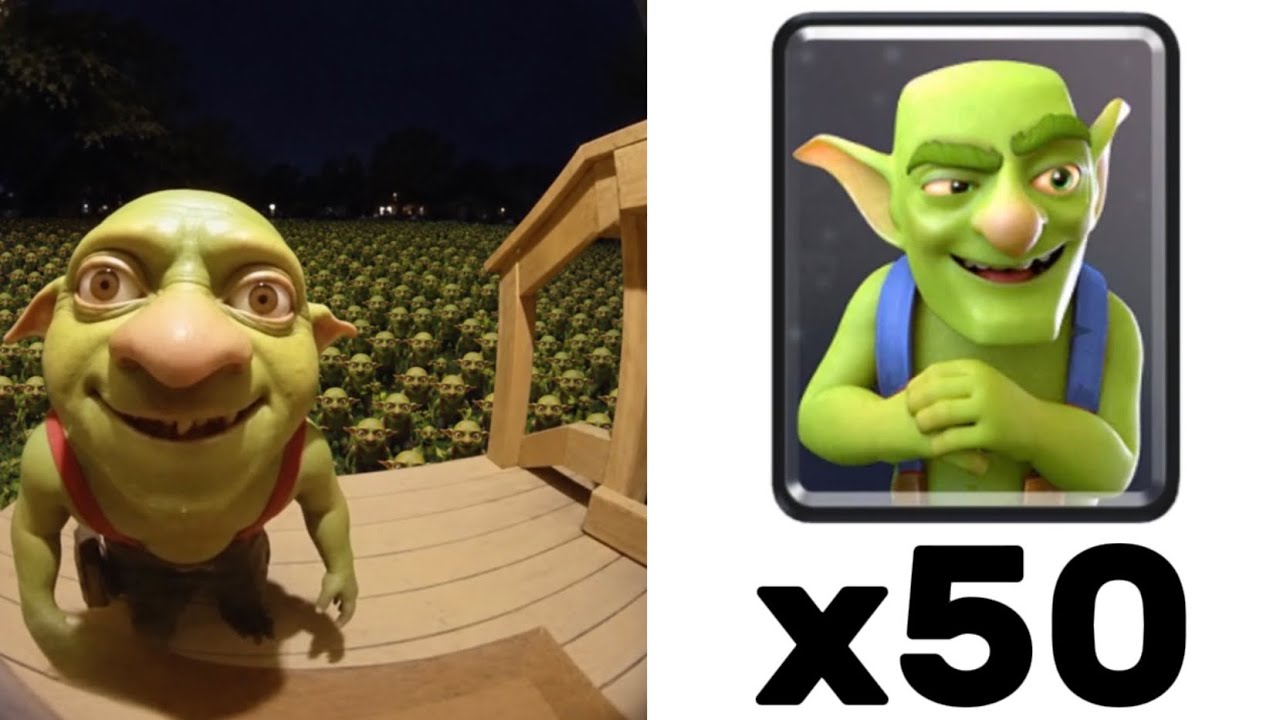 50 Sneaky Goblins At The Bridge!