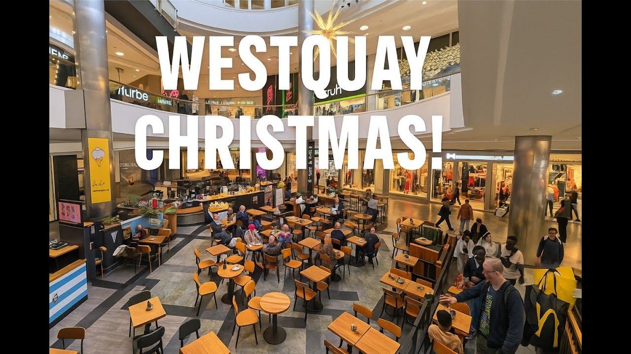 “Christmas Magic at Westquay Southampton 🎄❄️”