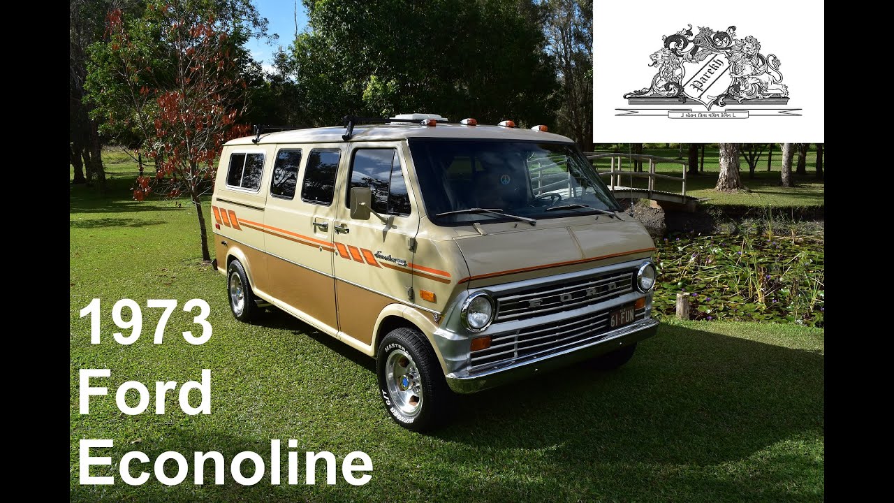 1973 Ford Econoline Campervan with a V8 Windsor with an awesome Exhaust Note