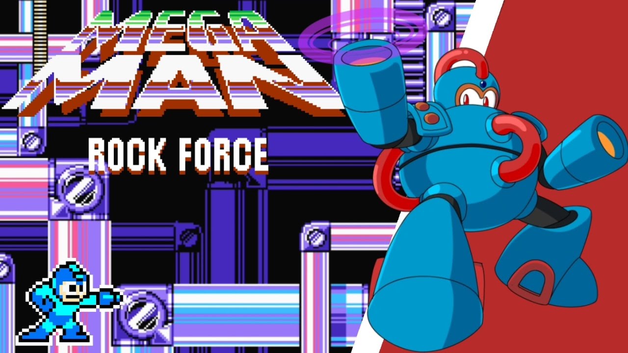 Gameplay : Mega Man Rock Force - Pulse Man