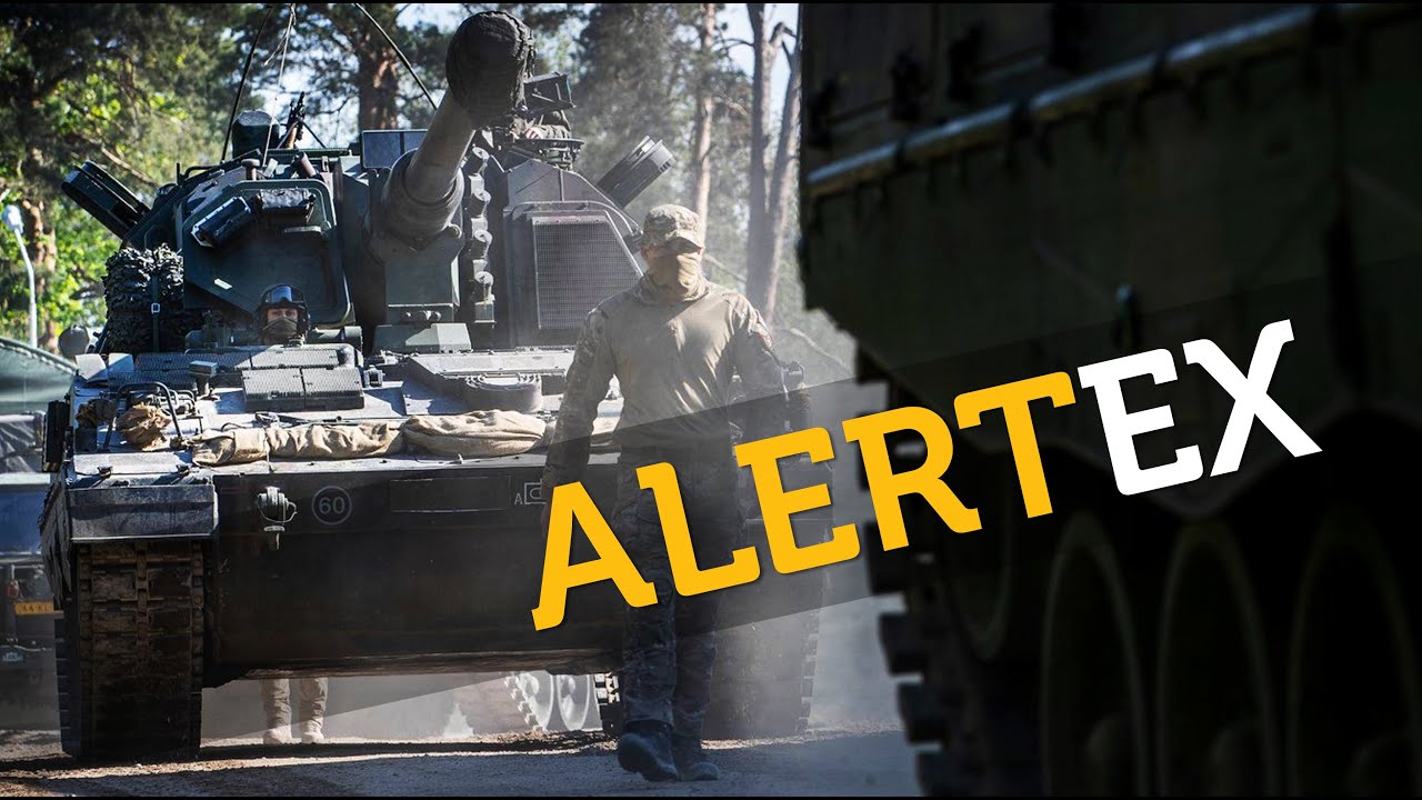 Pratybos ALERTEX (1 dalis) - NATO prie&scaron;akinių pajėgų batalionas