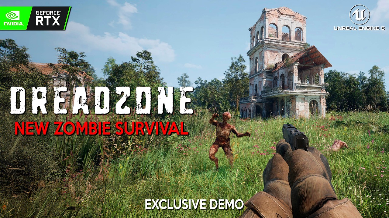 DREADZONE Early Access Gameplay | Apocalyptic OPEN WORLD ZOMBIE Survival like Fallout and Stalker
