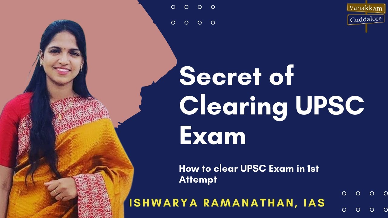 How to Crack IAS Exam in First Attempt | 2024 | Ishwarya Ramanathan IAS