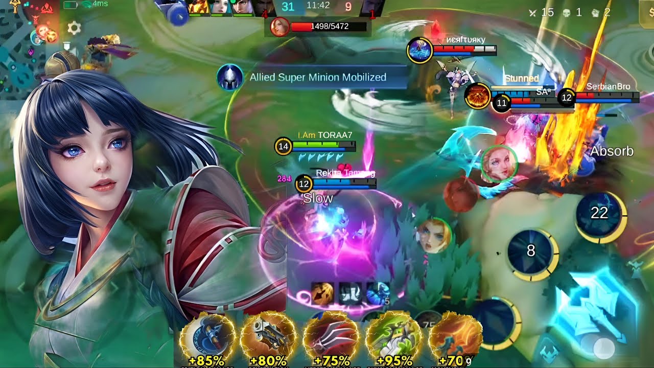 FREE MIYA SKIN 🫣|Attack Speed Monster 😳 | Miya Unstoppable