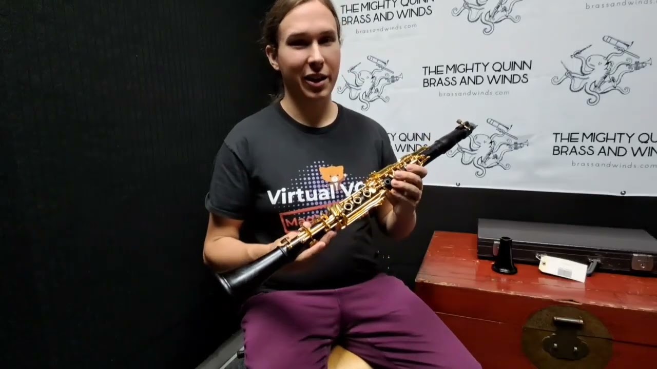 Luis Rossi Bb Clarinet with Gold Plated Keys SN F1072