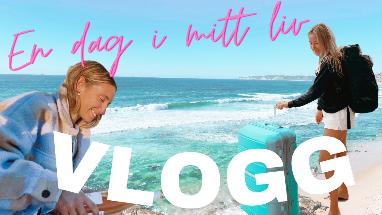En dag i mitt liv som Resevloggare | Daglig Vlogg #4 ♡