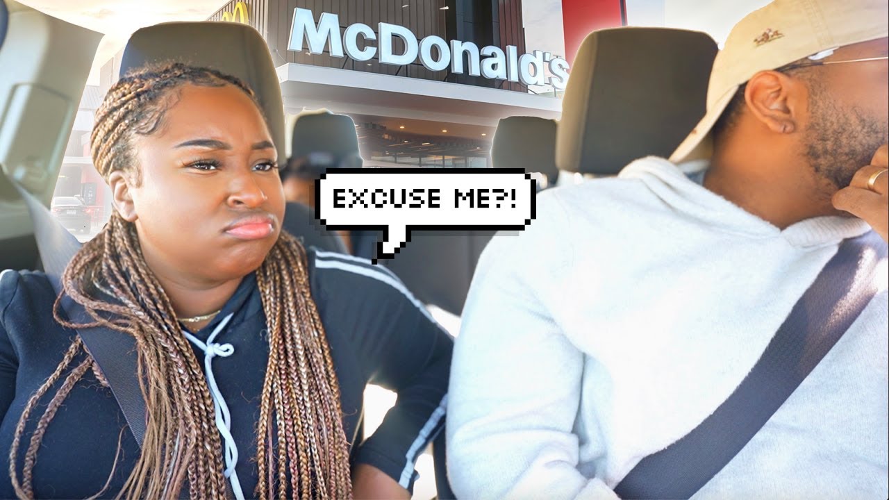IGNORING MY PREGNANT WIFE DRIVE THRU ORDER!