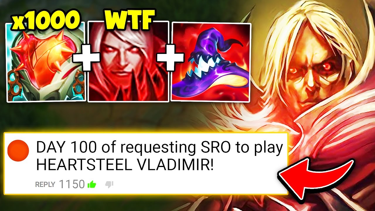 A YouTube comment begged me to play Heartsteel Vladimir... so I finally tried it