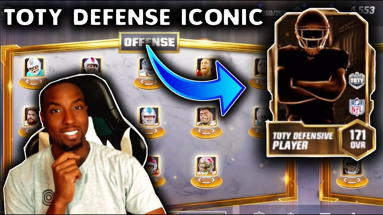 TOTY DEFENSIVE ICONIC PACK OPENING #2! MADDEN MOBILE 24