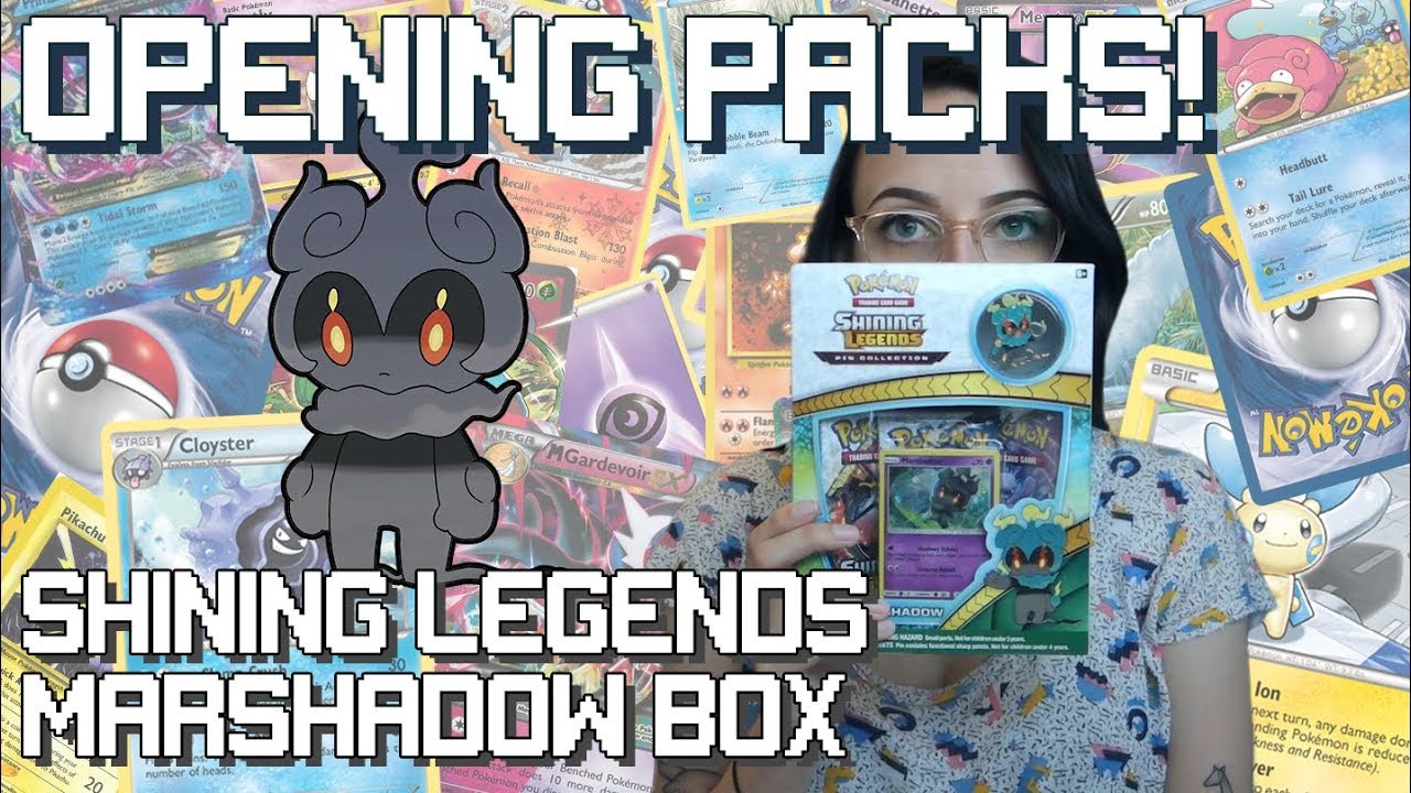 Opening Packs: Shining Legends Marshadow Box!