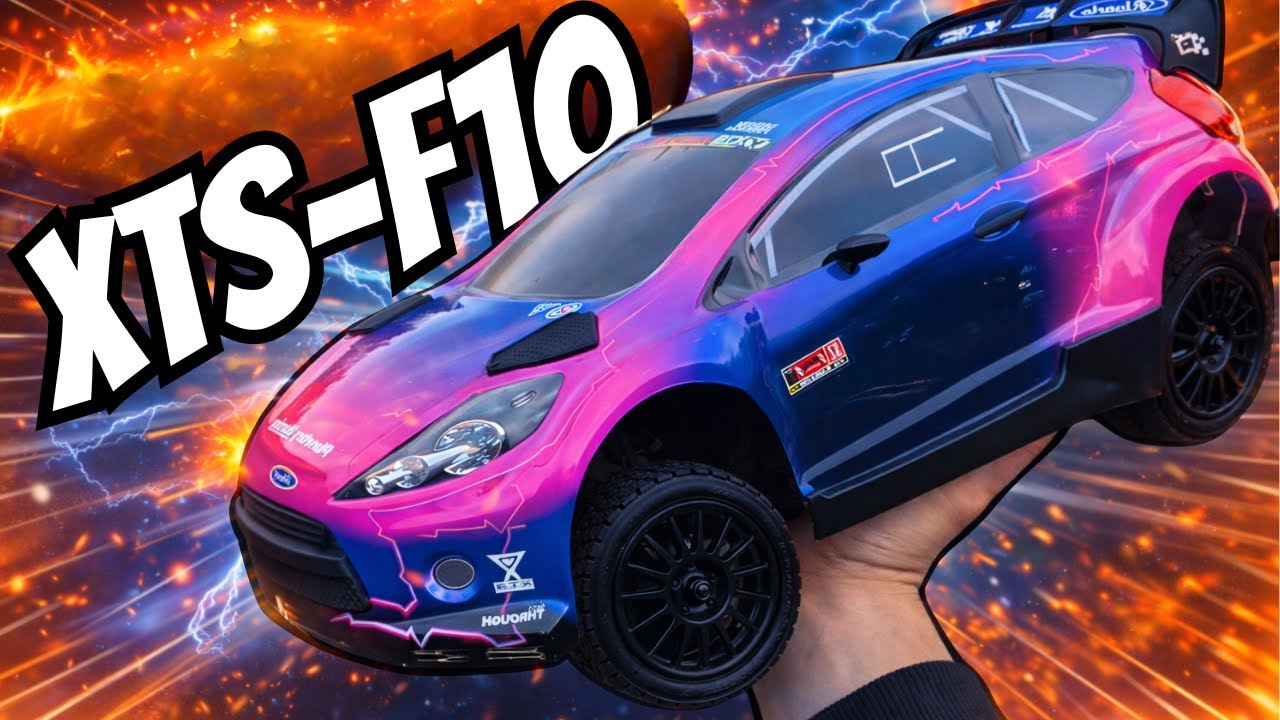 Rlaarlo XTS-F10 Carbon Fiber RC Rally Car Unboxing Speedrun Bash @Rlaarlo  #rlaarlo 