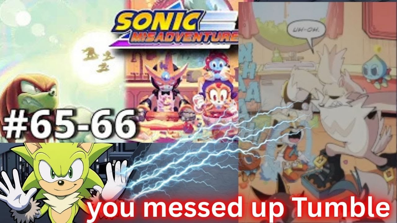 Реакция на озвученные комиксы Sonic от IDW, выпуски 65 и 66.