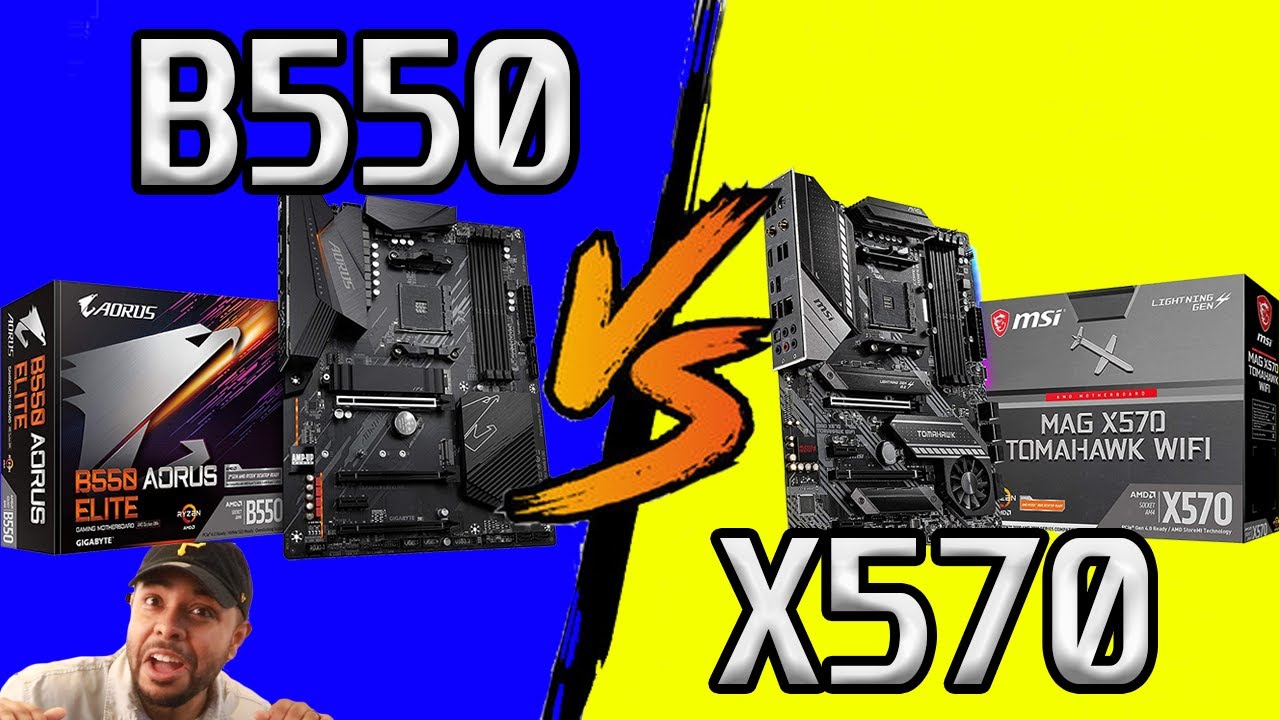 Материнские платы B550 и X570 | Простое объяснение