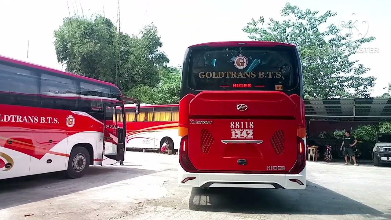 HIGER V12 AT GOLDTRANS BTS. GARRAGE 