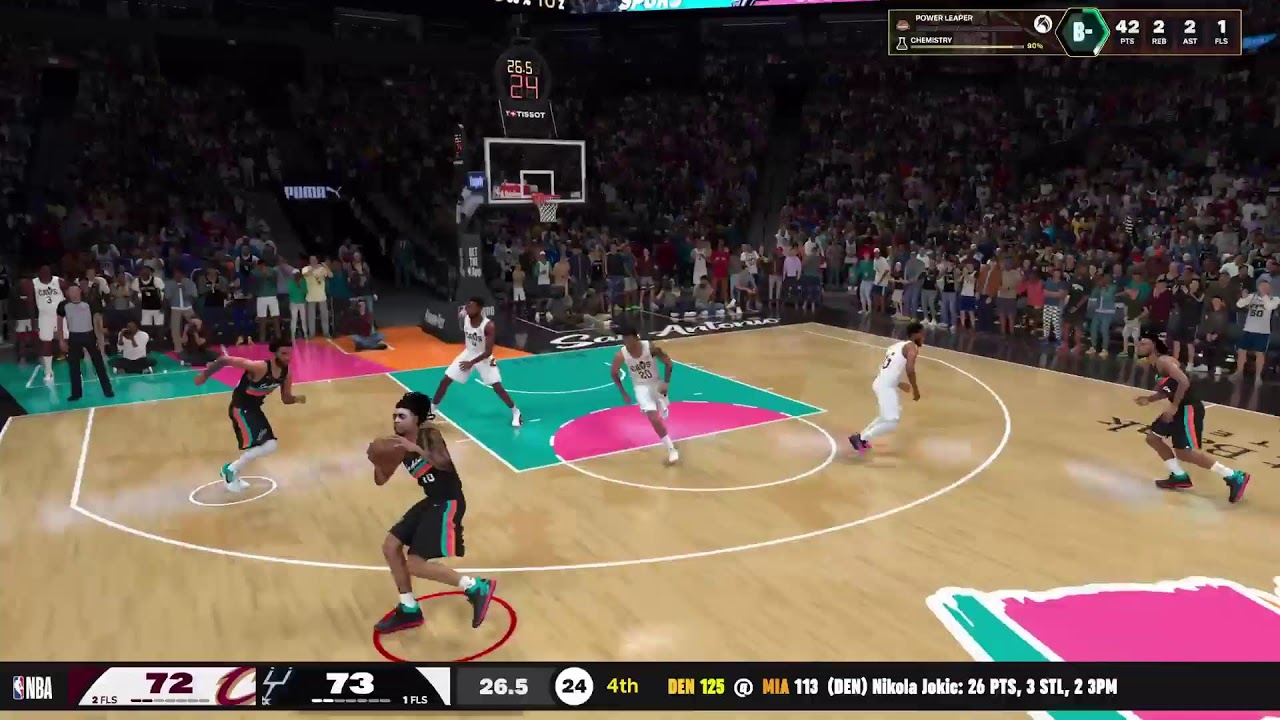 NBA 2k26 Rookie year #8 Sf