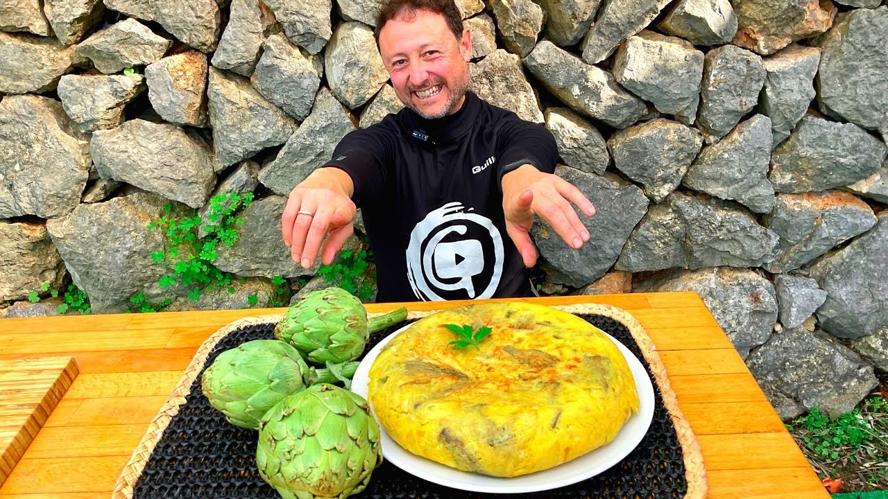 Es tan Deliciosa esta TORTILLA DE ALCACHOFAS que en casa me la piden siempre 😃  - GUILLE RODRIGUEZ