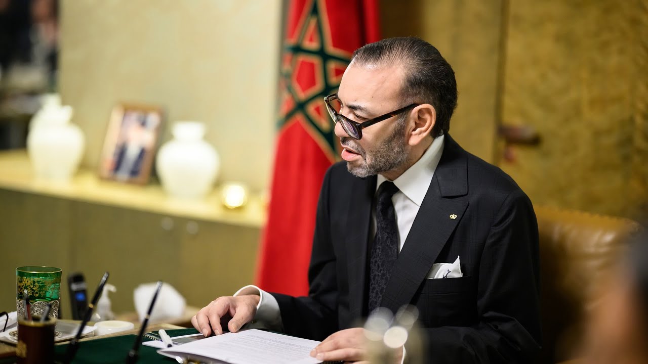 جلالة الملك يترأس اجتماع عمل خصص للمركب المينائي والصناعي الجديد الناظور غرب المتوسط