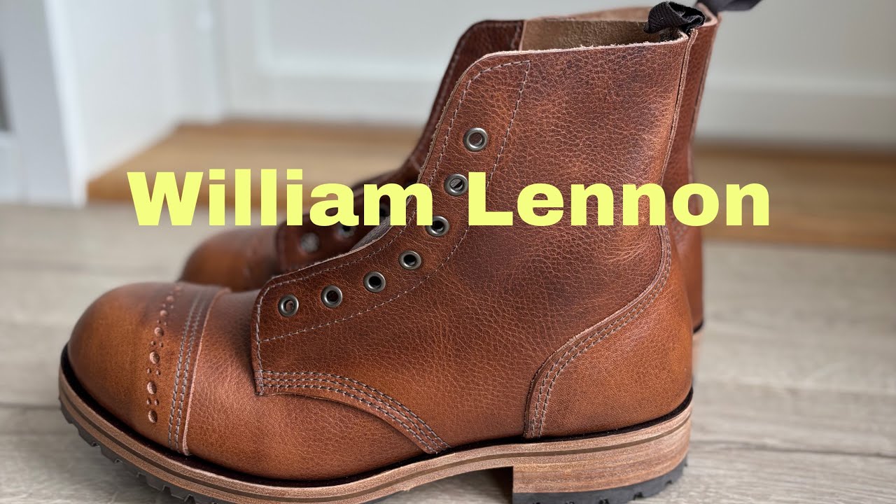William Lennon Derby Boots. Unboxing
