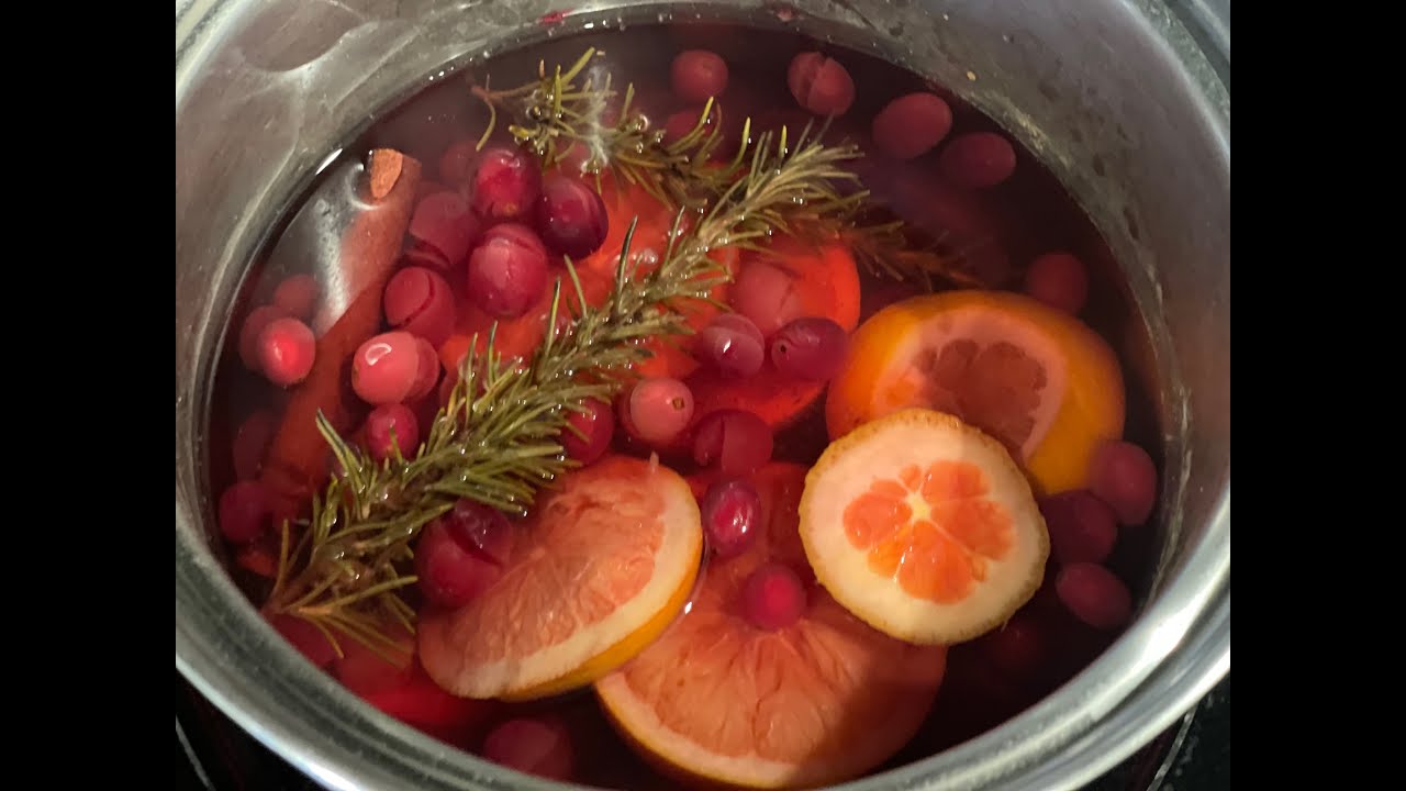 Как наполнить дом запахом Рождества | Рецепт Simmer Pot