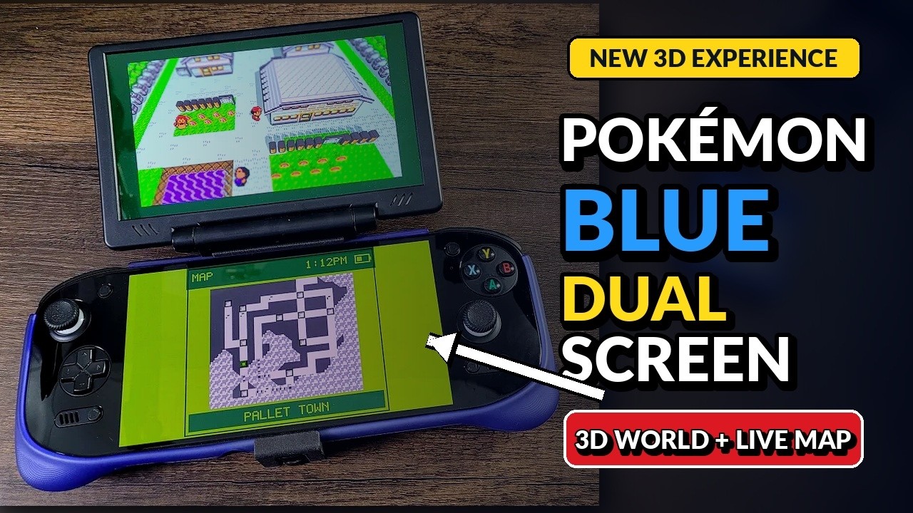 3D-мод для Pok&eacute;mon теперь поддерживает два экрана